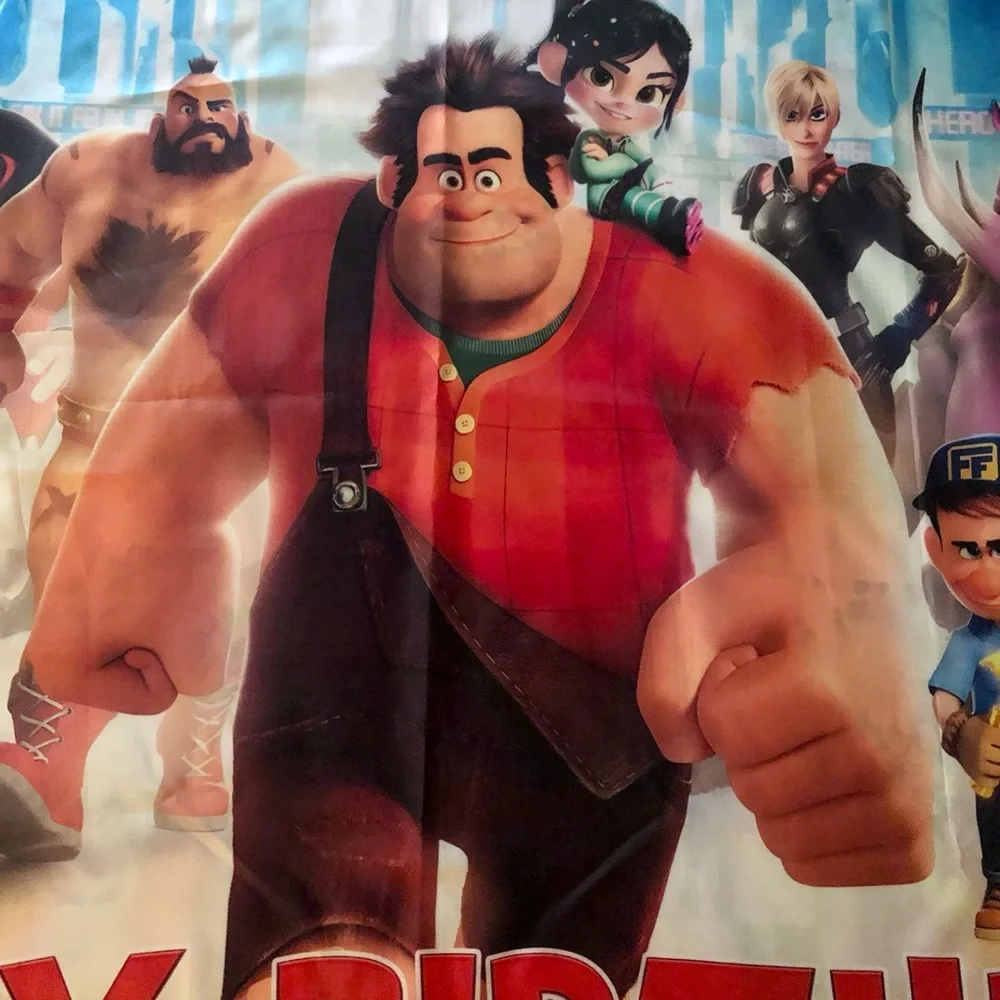 Official Wreck-It Ralph Happy Birthday Party Banner
